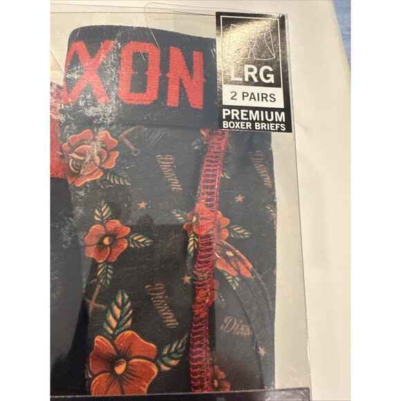 Lot Of 4 - 2 Pks Dixxon Boxer Briefs Insane Comfort Stretch Mid Rise Cotton - Picture 2 of 7